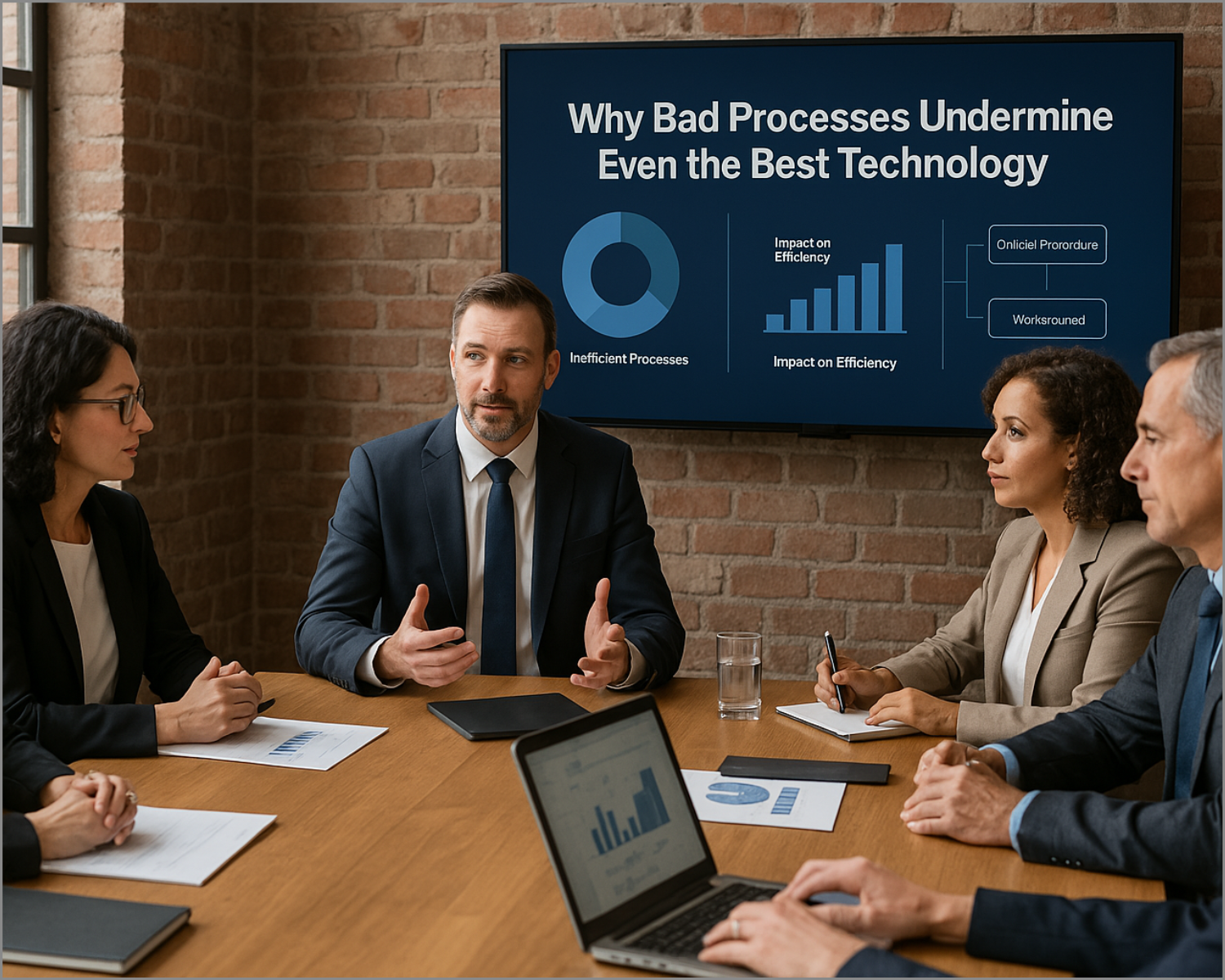 New tech won’t fix bad processes—it just makes dysfunction move faster. Fix the workflow first, then automate.