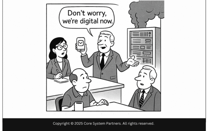 A new app doesn’t make you digital, transformation starts when you fix the foundation, not just the façade.