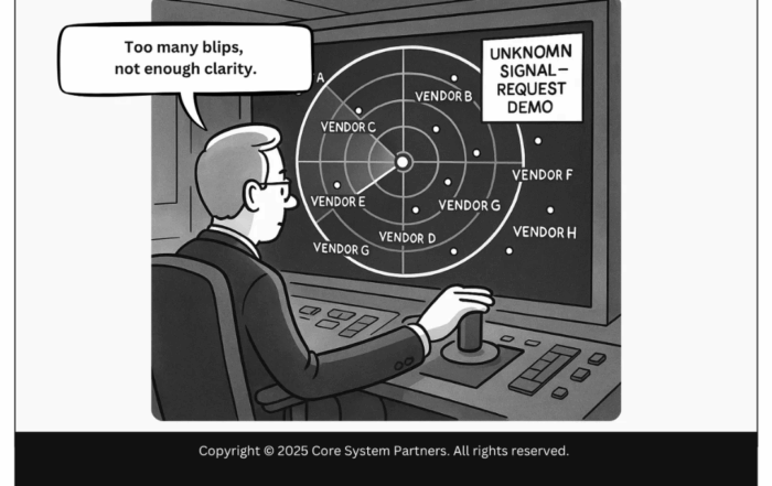 In a crowded core banking market, the real challenge isn’t finding vendors—it’s cutting through the noise to choose the one that can truly deliver.