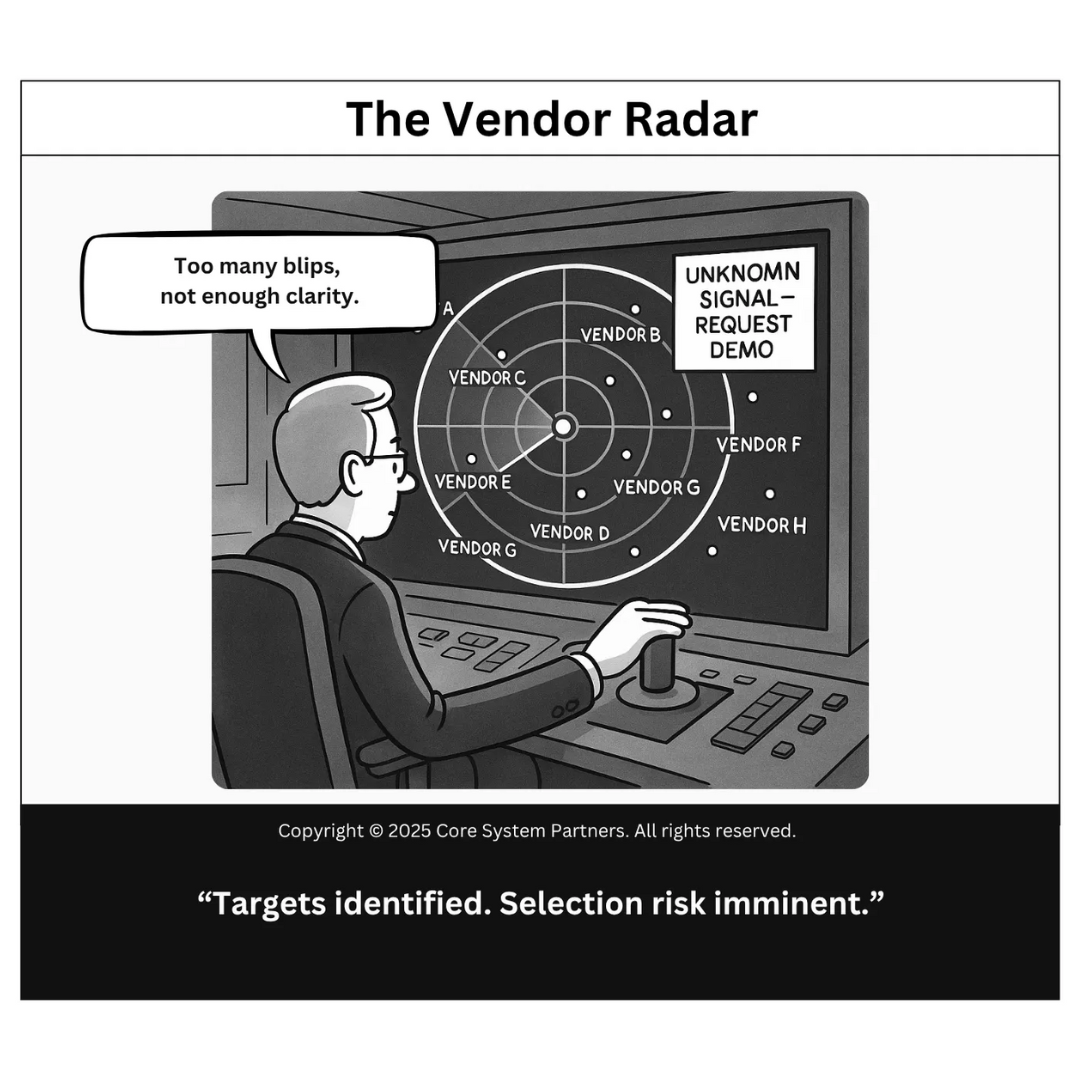 In a crowded core banking market, the real challenge isn’t finding vendors—it’s cutting through the noise to choose the one that can truly deliver.