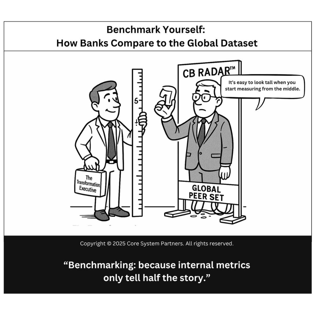 If you benchmark from your own midpoint, you’ll always look average, true transformation requires measuring against global standards, not internal comfort zones.