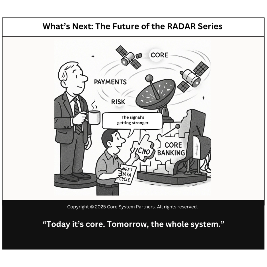 Core banking was just the first signal, true transformation means modernizing the entire banking ecosystem.