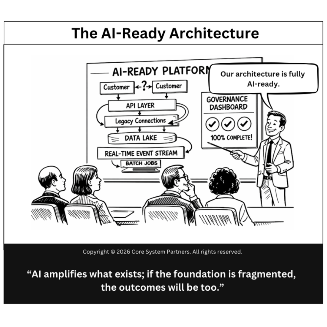 AI readiness isn’t about what’s visible, it’s about whether the underlying architecture actually works.