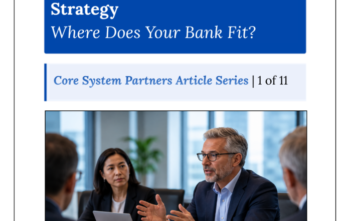 As core banking vendors expand their AI partnerships, banks must understand the implications for data security, accountability, and operational control.