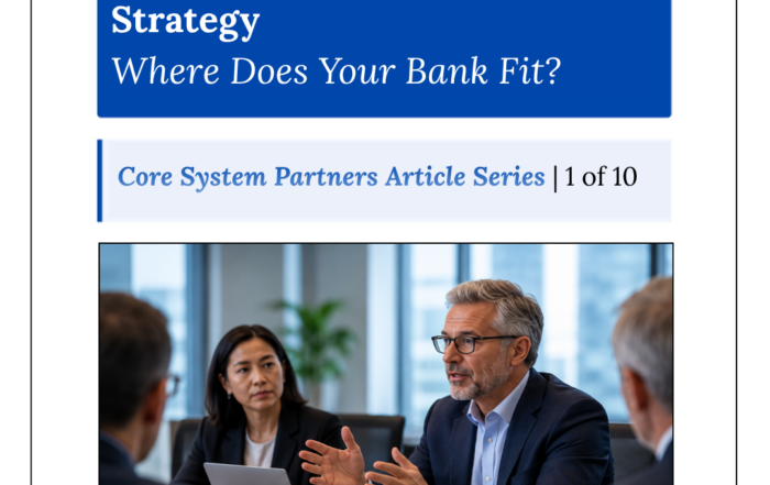 As core banking vendors expand their AI partnerships, banks must understand the implications for data security, accountability, and operational control.